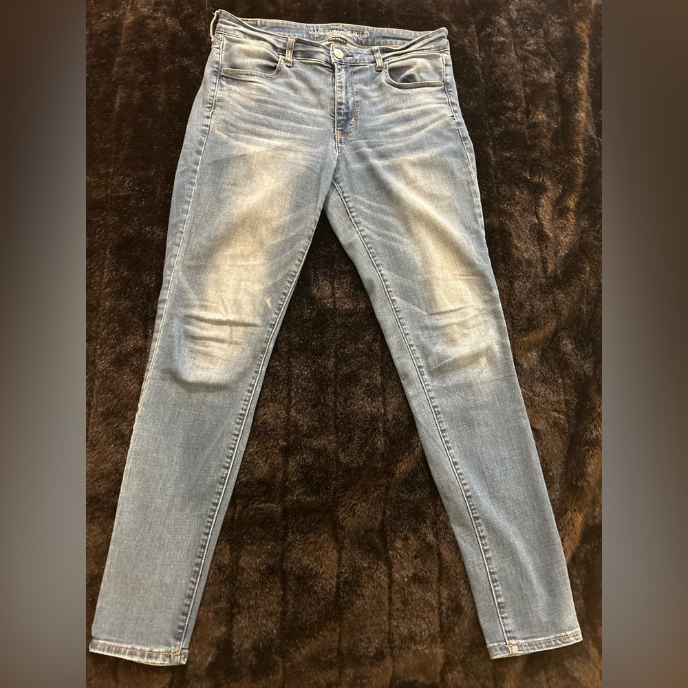 Light Blue Women's Skinny Jeans